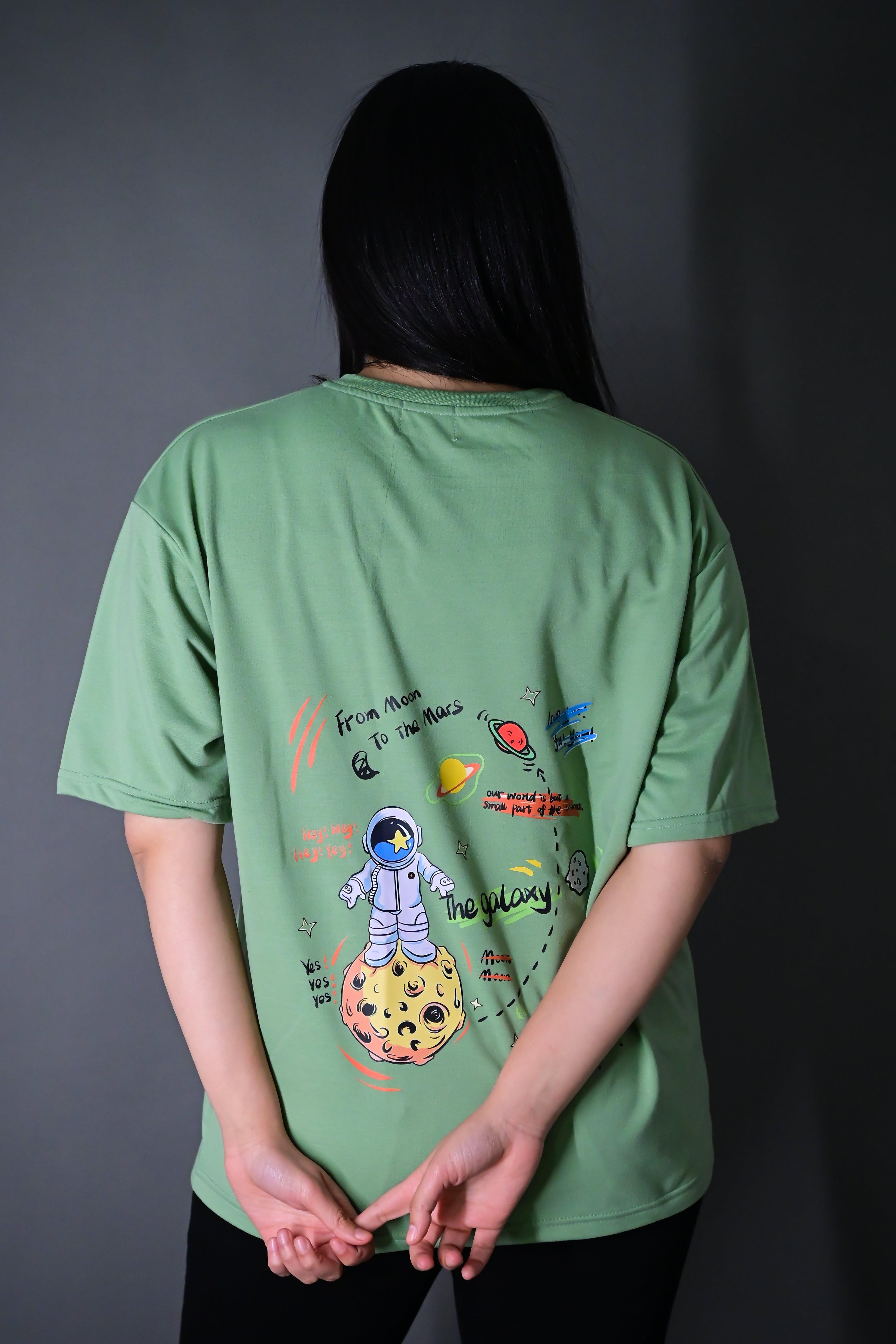 Space Unisex Oversized T-Shirt - Nivur.com