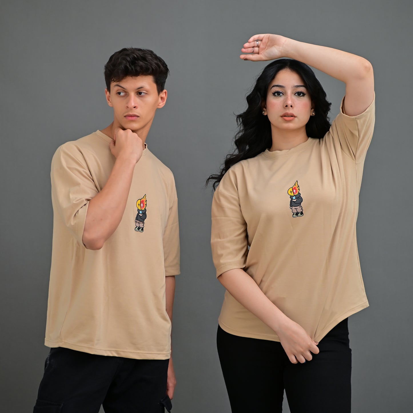 Fire_Unisex_Oversized T-Shirt