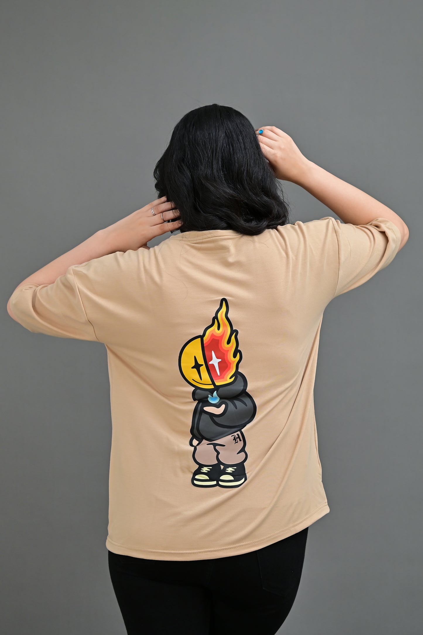 Fire_Unisex_Oversized T-Shirt