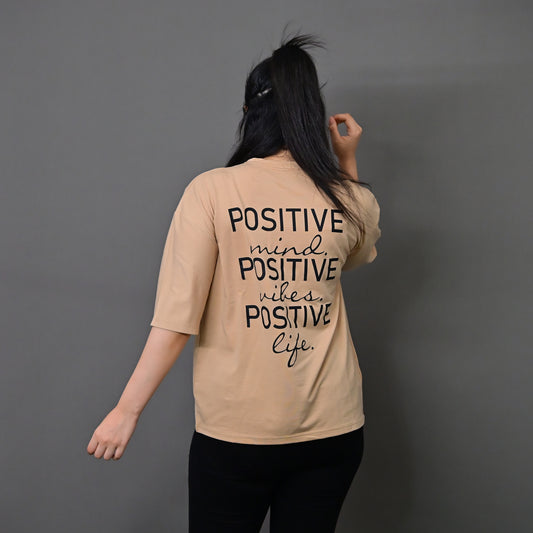 Positive_Unisex Oversized T-Shirt